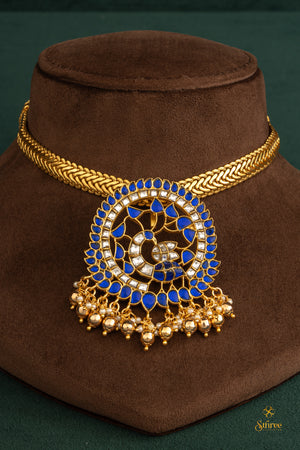 Mayil Addigai - Sapphire blue