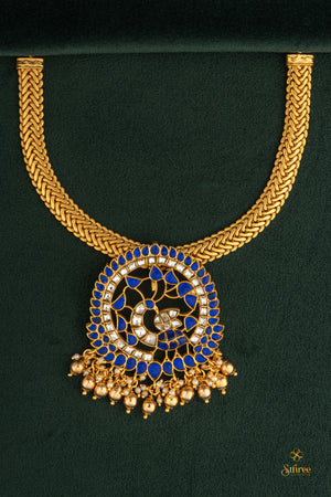 Mayil Addigai - Sapphire blue