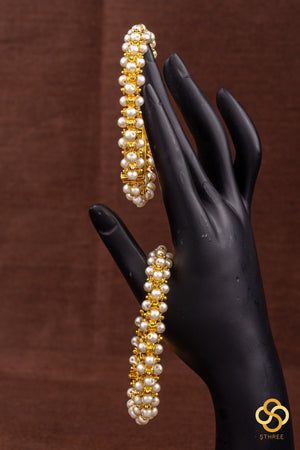 Pearl kada - all white