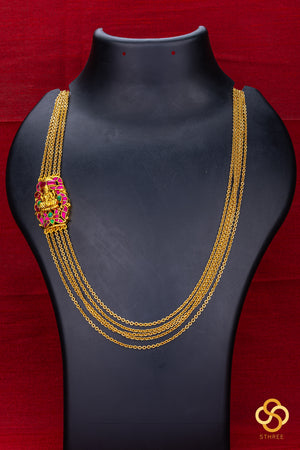 Lakshmi Mogappu with Five Line Chain