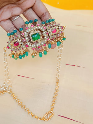 PS 2 Small Choker, Dark Green