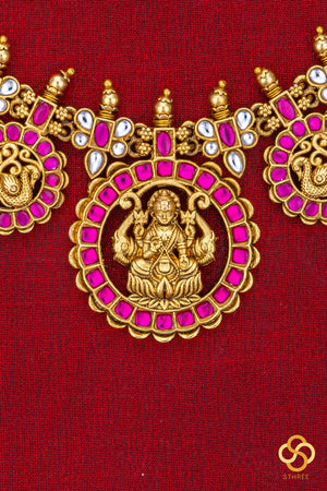 Lakshmi Bottumala set - Kemp red (small)