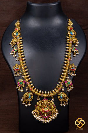 Lakshmi Guttapusalu with pearls
