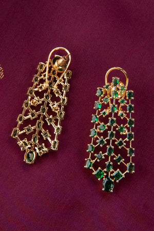 Diamond Pattern Haram - Emerald green