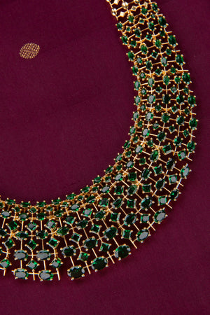 Diamond Pattern Haram - Emerald green