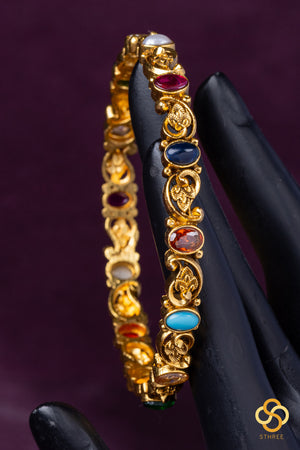 Navarathna bangles - Set of 2