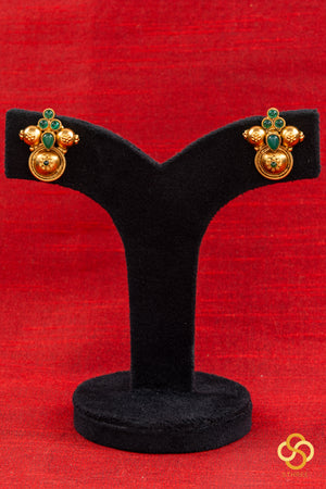 Bottu Mala - Gold and Green Stones