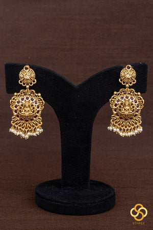 Lakshmi Nagas Pendant Necklace set