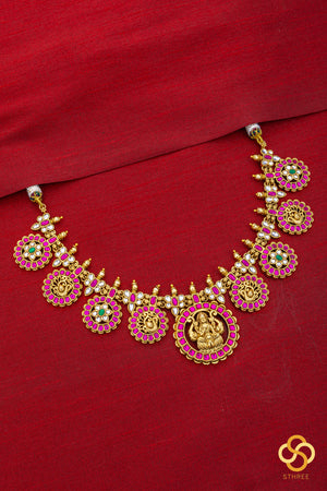Lakshmi Bottumala set - Kemp red (small)