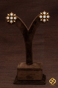 Diamond Pattern Earrings