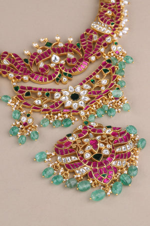 Hasli Haram Necklace Set