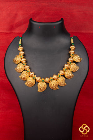 Manga Malai - Gold and Green Set
