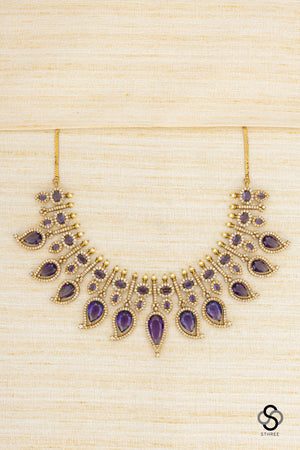 Amethyst colour Mango Malai, Victorian Finish