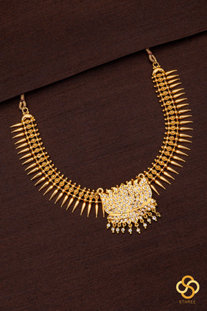 Mullai Malai with lotus pendant