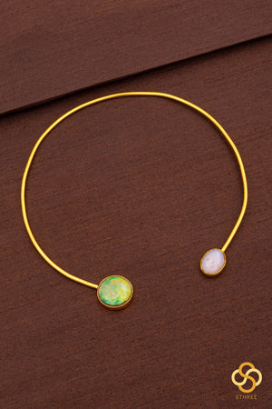Hasli set - Kundan stone
