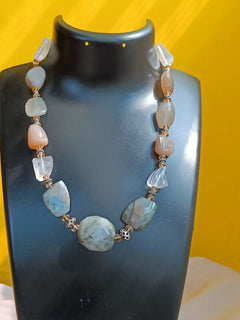 Moonstone and Labradorite Necklace