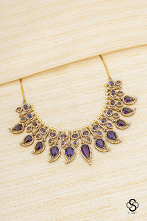Amethyst colour Mango Malai, Victorian Finish