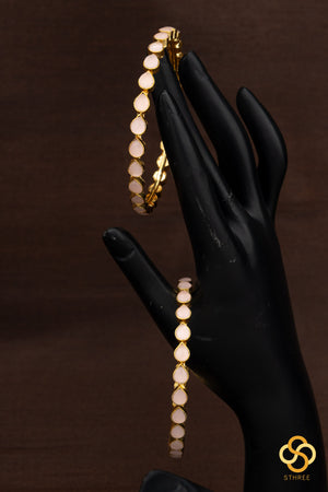 Thilagam pattern - Baby pink