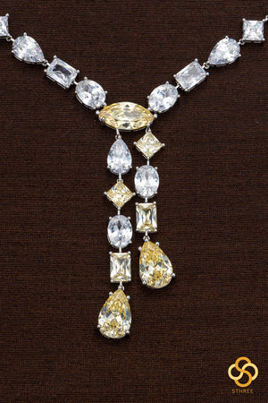 Zircon necklace