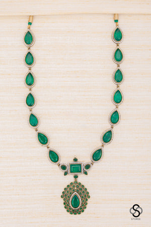 Jothika Haram - Emerald green