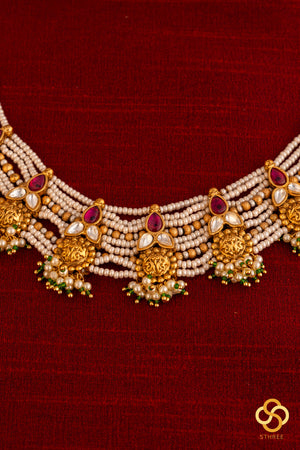 Muthu Charam -Kemp Kundan set