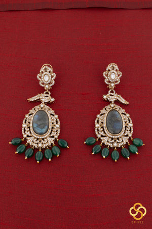 Emerald green and Kili haram set