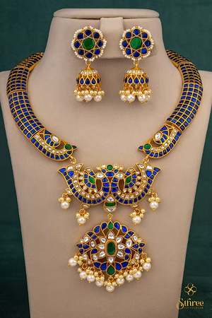 Mayura Kanthi Haram - Sapphire Blue
