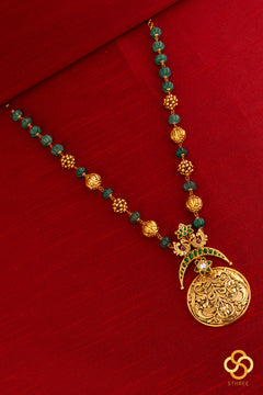 Fusion necklace - Emerald Green
