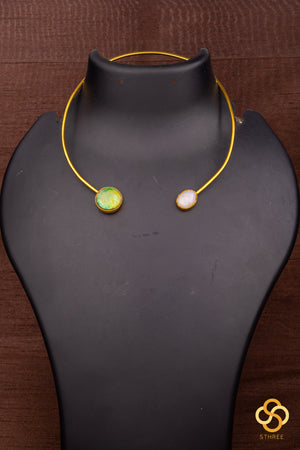 Hasli set - Kundan stone