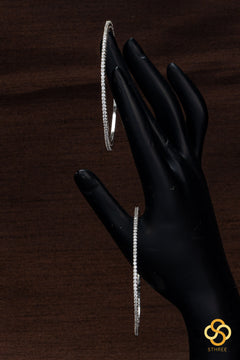 Set of 2 - American diamond bangles