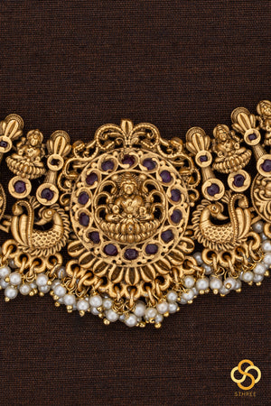 Lakshmi Nagas Pendant Necklace set