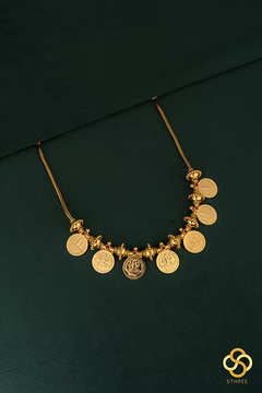 Lakshmi Kasu necklace - (7 kasu pattern)