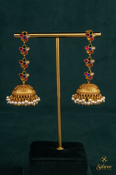 Navarathna Jhumkas