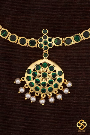 Single liner Addigai - Aympon - Emerald green