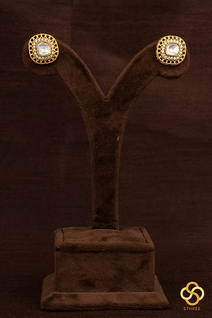 Two Layered Kundan necklace - Ruby red