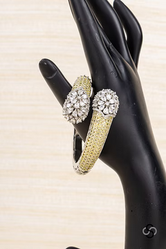 Kada - Rhodium Polish - Light Golden and Silver