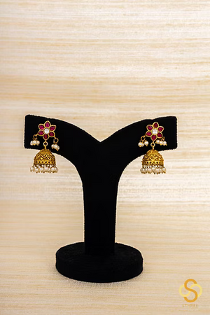 Hasli Set with Jadau Kundan with Green Peacocks