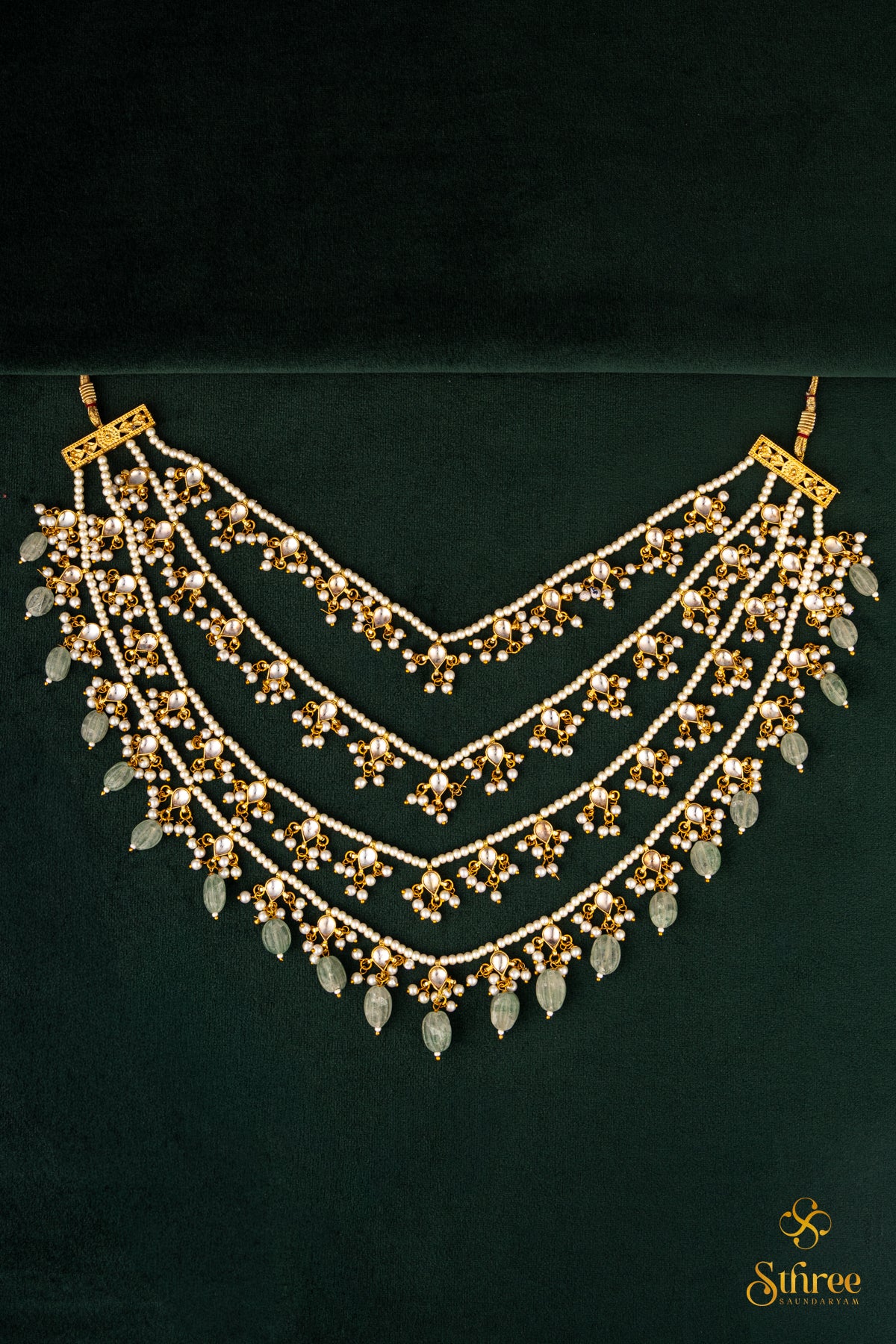 Chaar Lada - Kundan and Pearls