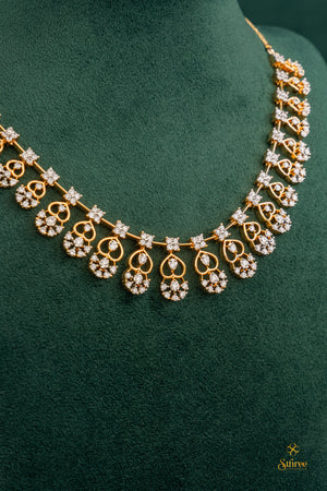 Vaira addigai necklace set