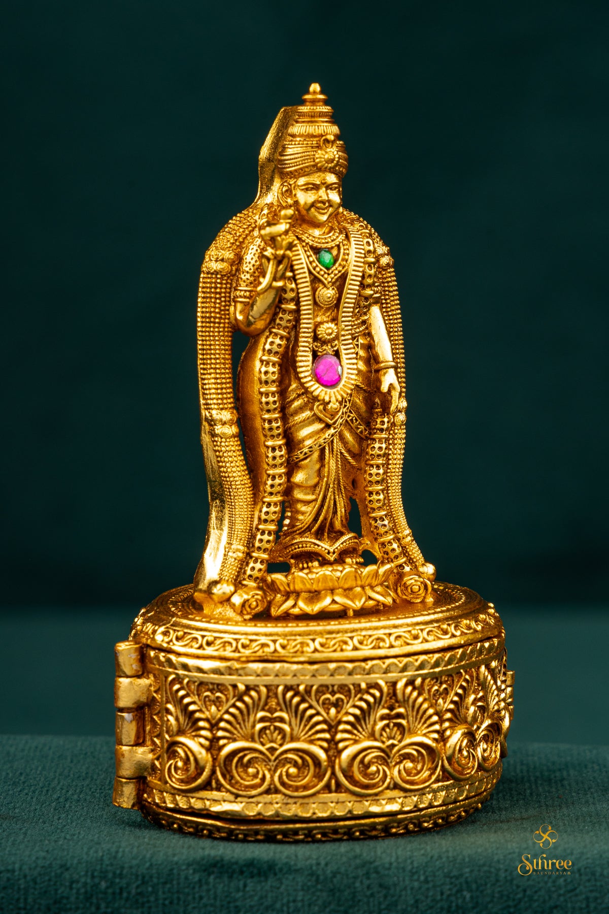 Meenakshi amman Kumkuma box