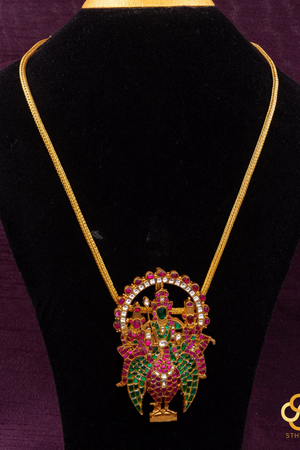 925 Silver - Murugan Pendant with Silver Chain