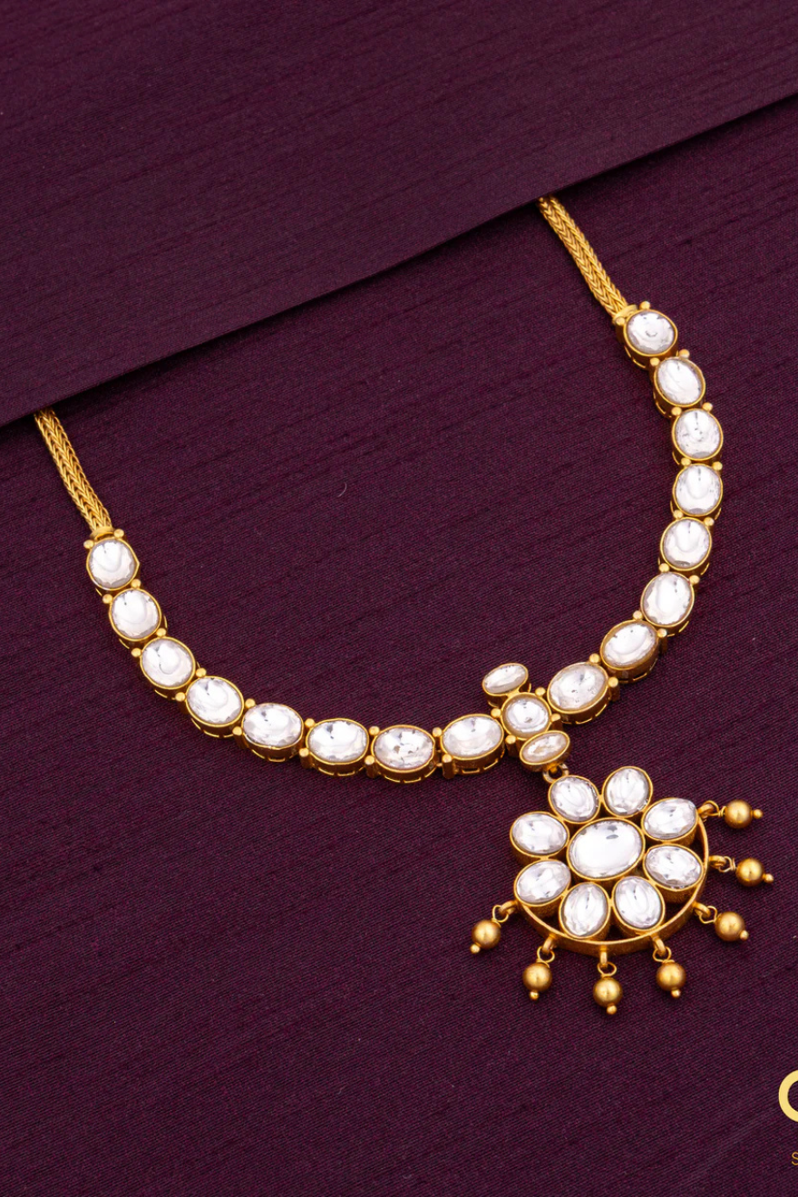 925 Silver - Chintamani Addigai - Uncut White