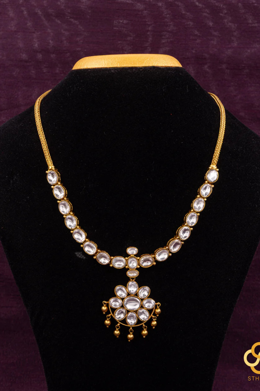 925 Silver - Chintamani Addigai - Uncut White
