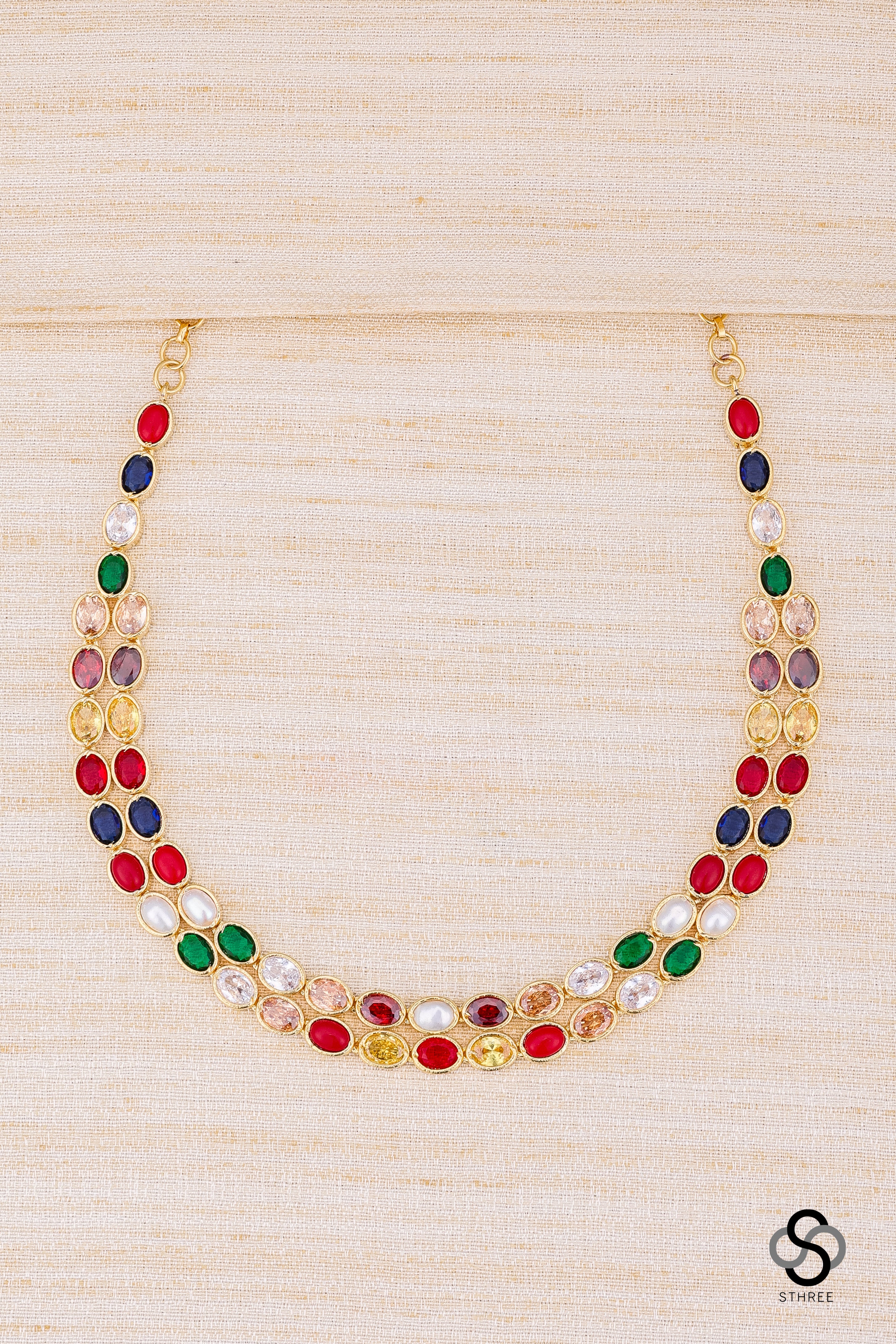 Two liner navarathna stones