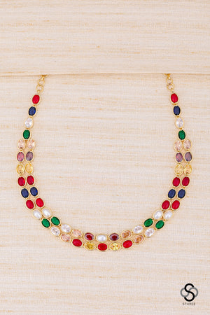 Two liner navarathna stones