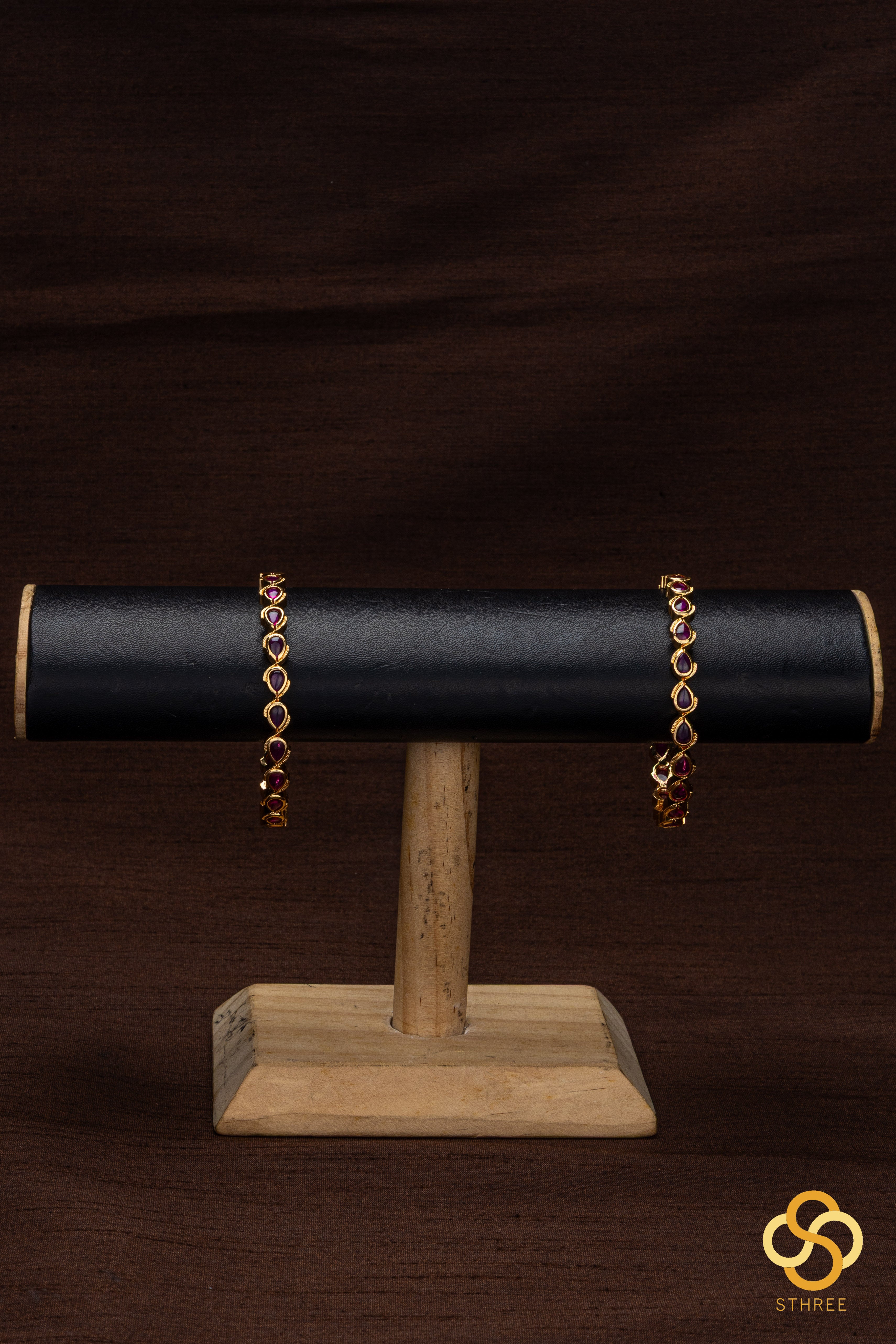 Thilagam Pattern - Ruby Pink