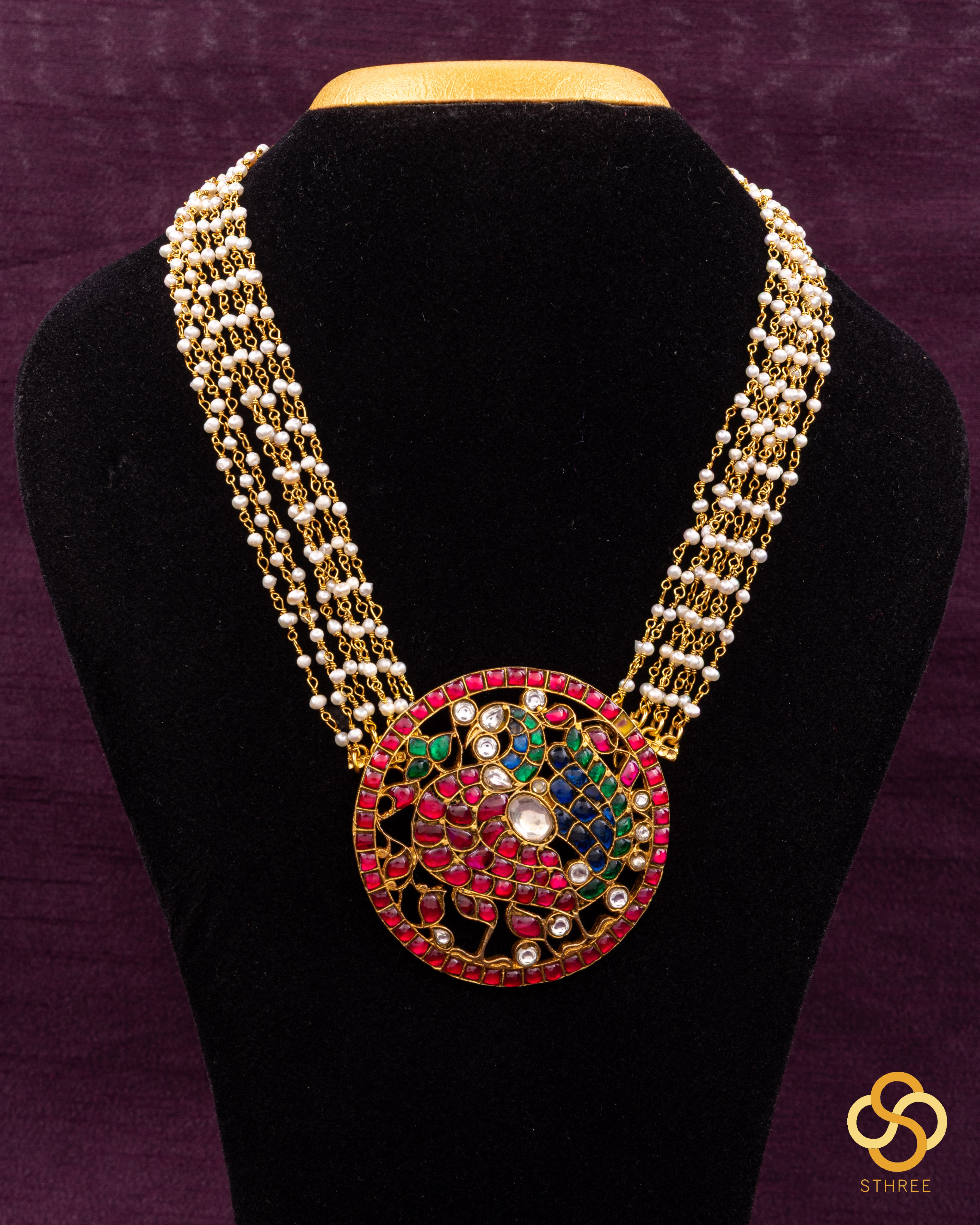 Rakkodi mayil necklace