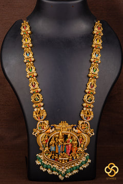 Srinivasa Kalyanam Pendant with Nakas Work