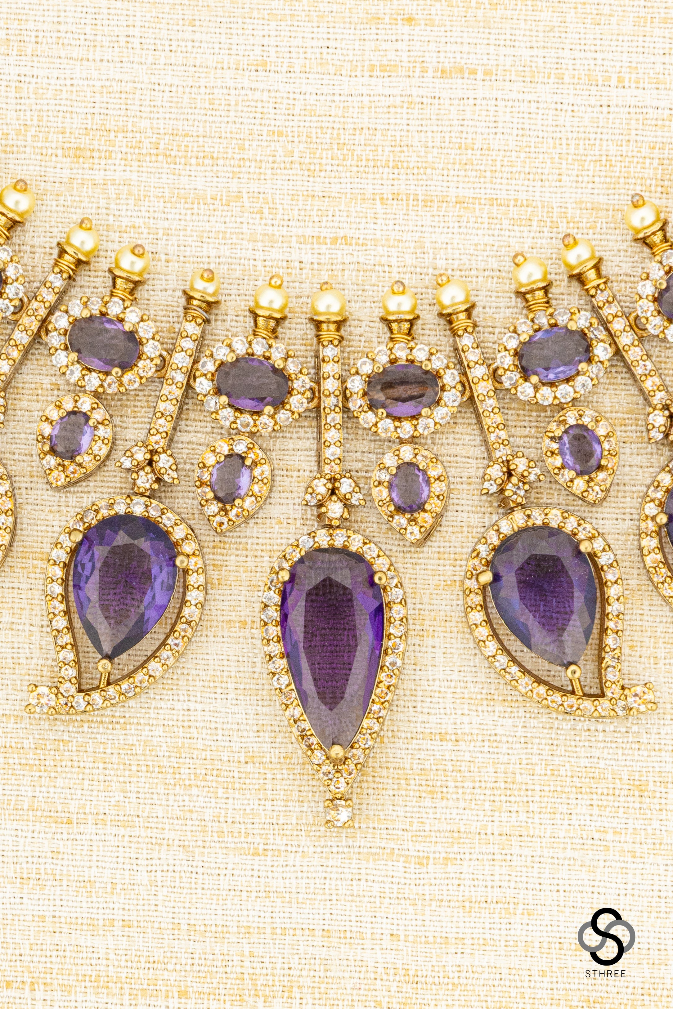 Amethyst colour Mango Malai, Victorian Finish