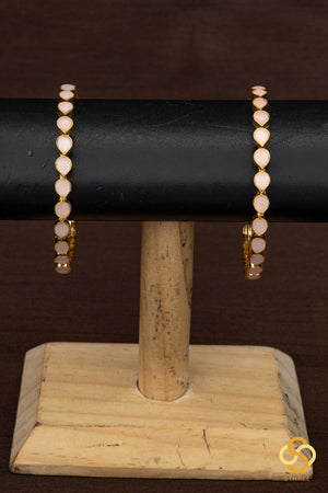 Thilagam pattern - Baby pink